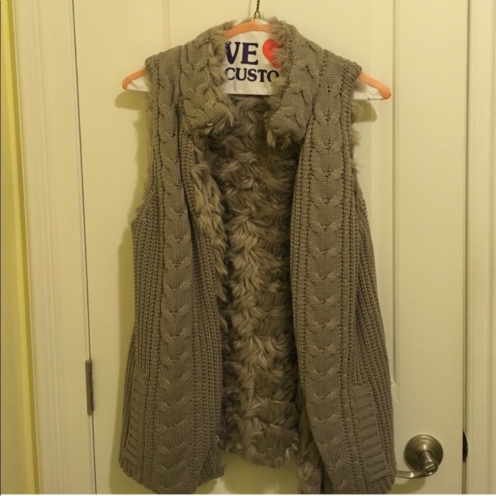 Reversible Fur Vest - image 1